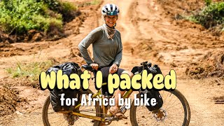 Everything I packed for one year on the bike in Africa // Wiebke Lühmann