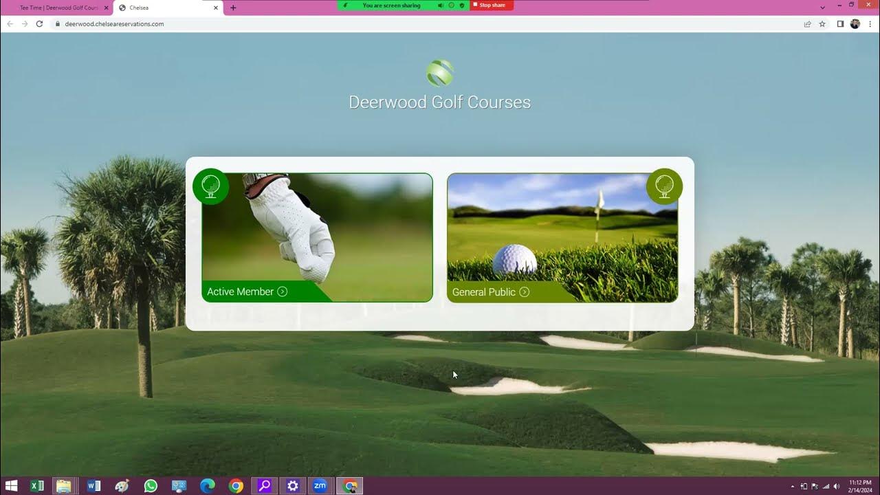 Deerwood Golf Course Tee Time Tutorial (Lottery Request) YouTube Deerwood Golf Course Tee Time Tutorial (Lottery Request) YouTube