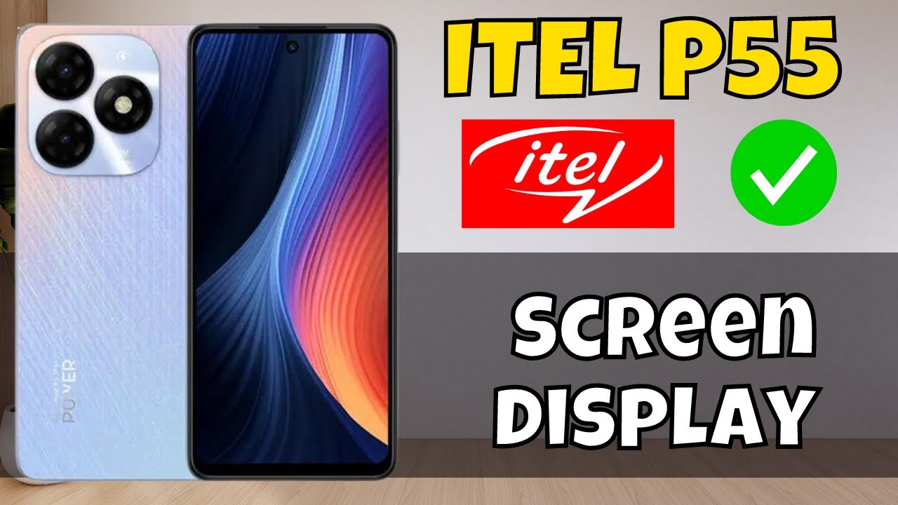 Use full screen app display ITEL P55 || How to use full screen display settings || Screen display