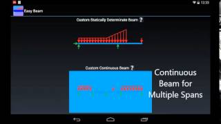 Easy Beam Analysis App screenshot 1