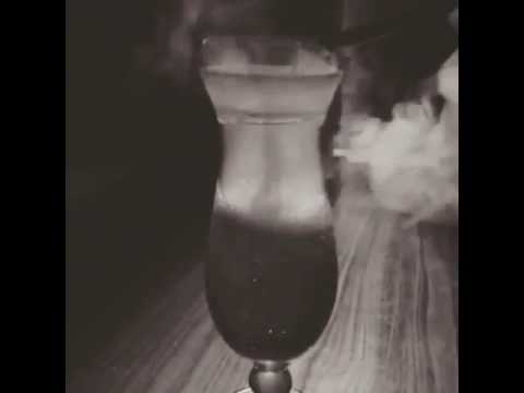 Mini hookah "Hurricane Glass" / Мини кальян в стакане "Hurricane Glass"