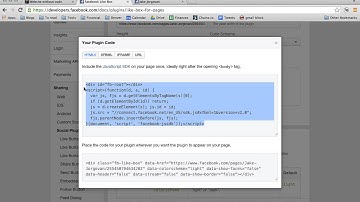 Code Block Facebook on Squarespace 7