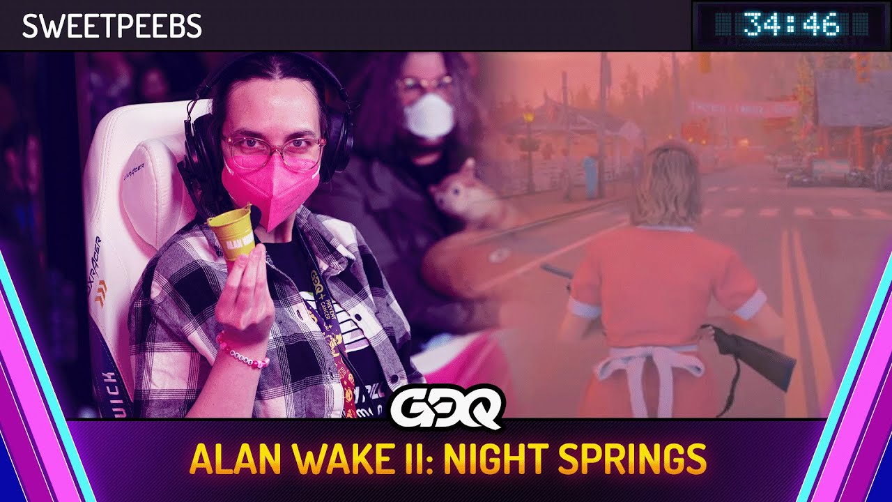 Alan Wake II: Night Springs by SweetPeebs in 34:46 - Awesome Games