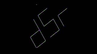 Spinning dSr Logo   64 Byte Apple II Demo @deater78