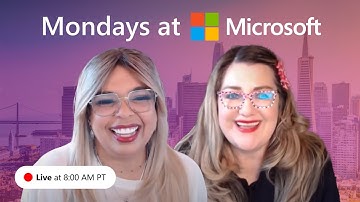 LIVE from Microsoft Ignite | Mondays at Microsoft (Episode 62)