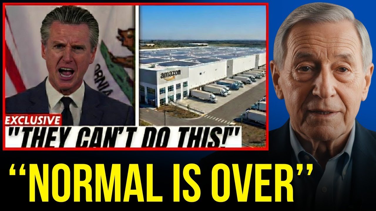California Governor PANICS After Amazon Warehouse Closures Hit Major Cities MEGAN WRIGHT