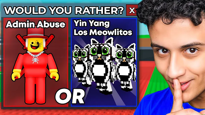 WOULD YOU RATHER in Steal a Brainrot?!