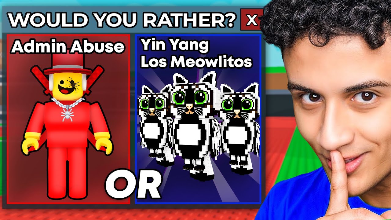 WOULD YOU RATHER in Steal a Brainrot?!