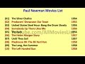 Paul Newman Movies List