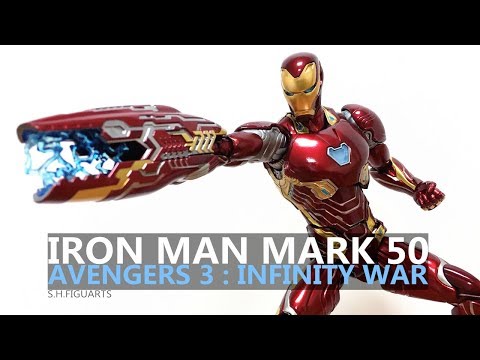 S H Figuarts Iron Man Mark 50 Tamashii Stage Set Infinity War Unbox Review Youtube