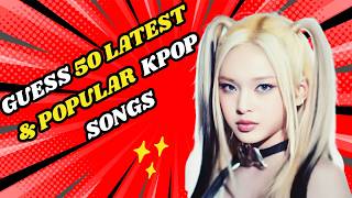 🎧 GUESS 50 LATEST & POPULAR KPOP SONGS #10 | Guess the Song in 1 Second | KPOP GAME 2026 🎮