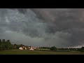 Ref:EYEh1CAwTnM Besan�on : orage supercellulaire du 28 mai 2018 / supercell storm of 28 may 2018