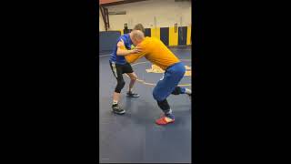 Knee pull single quick drill