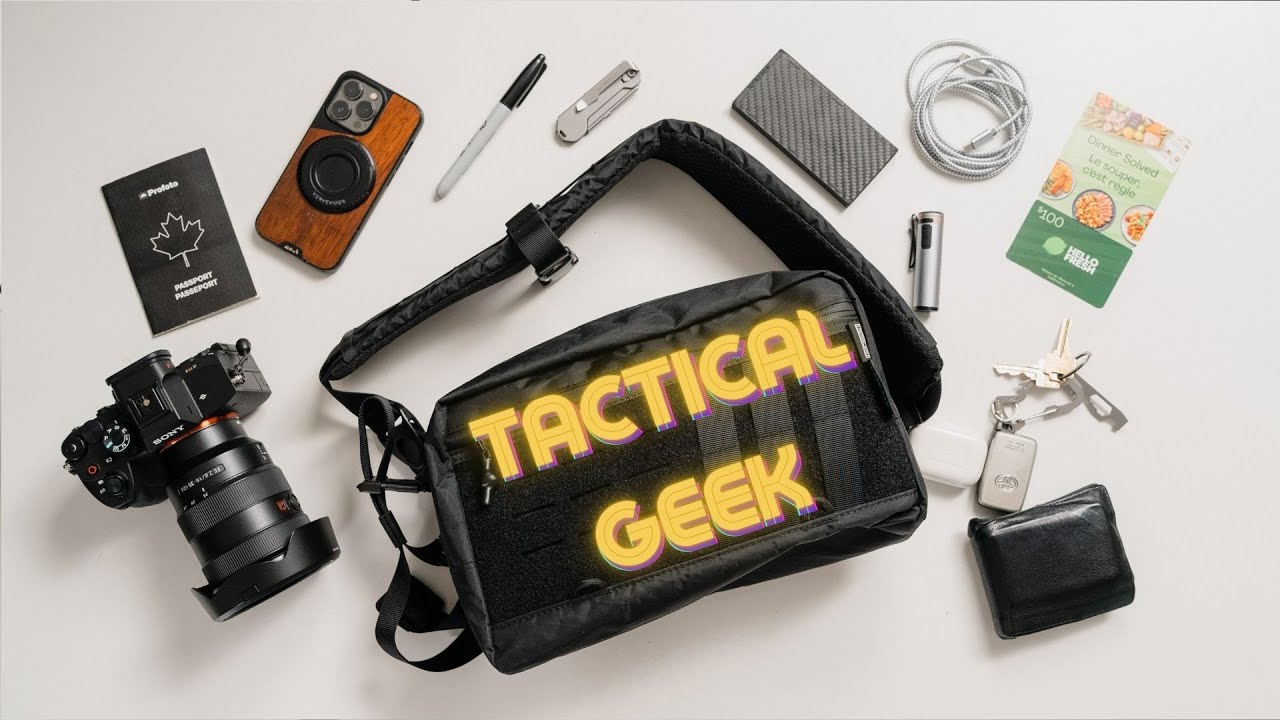 Tactical Geek L3 Pro Sling!  Is this the ultimate EDC / Camera / Tactical Sling?!
