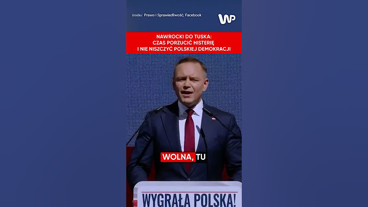 "Czas porzucić histerię". Nawrocki do Tuska