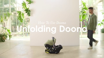 How to unfold the Doona + | Doona + Car Seat & Stroller
