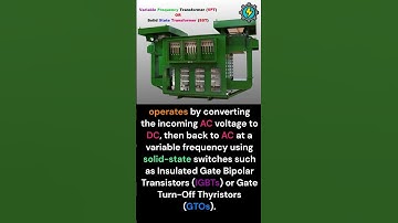 What is the operation of Variable Frequency Transformer? #electricalengineering #interview #shorts