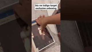 unboxing rm indigo target exclusive album