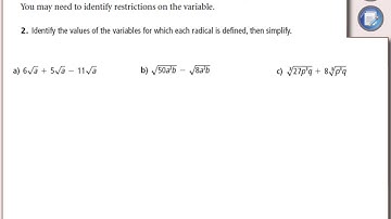 20-1 AVRad 2.3 (Add & Subt Rad Expr)