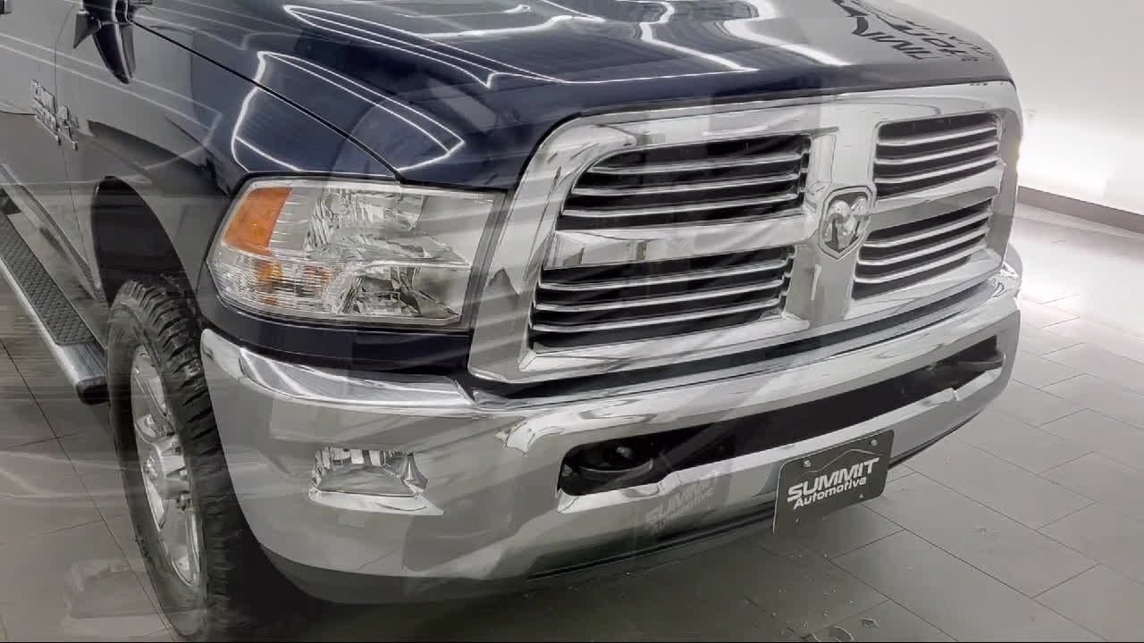 2017 Ram Ram 2500 Big Horn True Blue Pearlcoat Used. walk around for