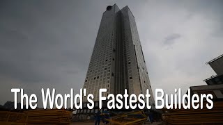 Chinese Erects 57-Storey Skyscraper In 19 Days || China Advanced Technology