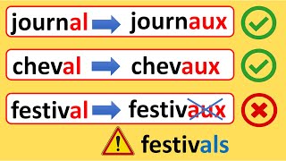 Le Pluriel des Noms en Français : Toutes les Règles   Exceptions