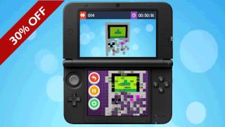 Tappingo Trailer #2 - '30% sale' - 3DS eshop puzzle game