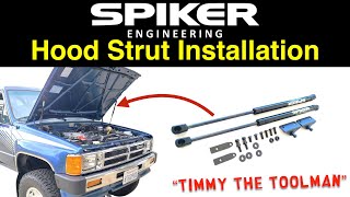 Spiker Engineering Hood Strut Install (1st Gen Toyota 4runner & 1984-1988 Pickup) by Timmy The Toolman 2,308 views 5 months ago 12 minutes, 57 seconds