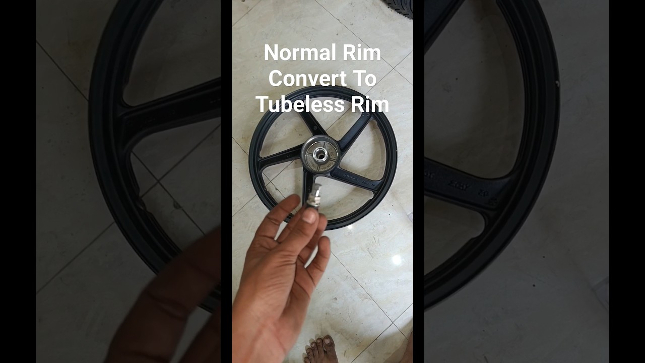 Normal Rim Convert To Tubeless Rim  Convert Normal Rim To Tubeless