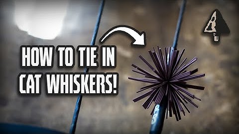 How to Tie in Cat Whiskers | Bowhunting Only Tips / Tricks