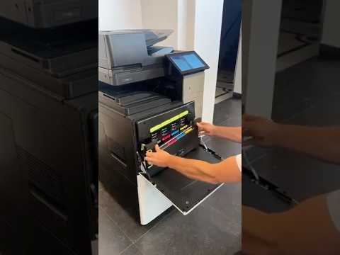 How to Replace a Waste Container on a Lexmark Printer? #howto #lexmark #printer #shorts