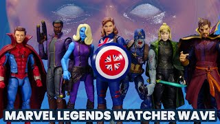 Marvel Legends What If? Uatu Wave Captain Carter Spider-Man Dr. Strange Sylvie Nebula Hasbro Review