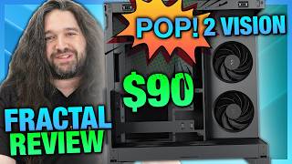 $90 Fractal Pop 2 Vision Case Review &amp; Benchmarks: Cable Management, Thermals, Build Quality