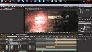 After Effects - Glowing Killfeed Effect | Koby