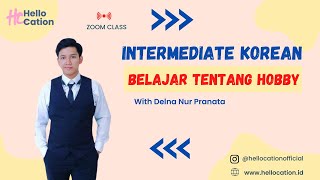 Belajar Bahasa Korea Intermediate 1