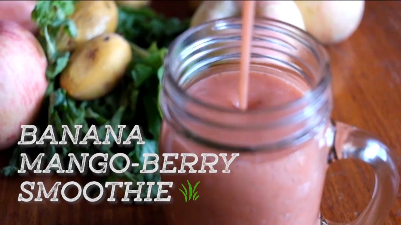 Super Banana Mango-Berry Smoothie | The Superfood Grocer Philippines