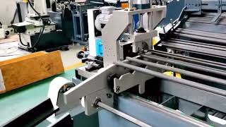 Automatic loading and unloading tube chamfering machine