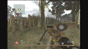 Modern Warfare 2  1v5 Sniper Search and Destroy Clutch with Intervention and M93 Rafficas