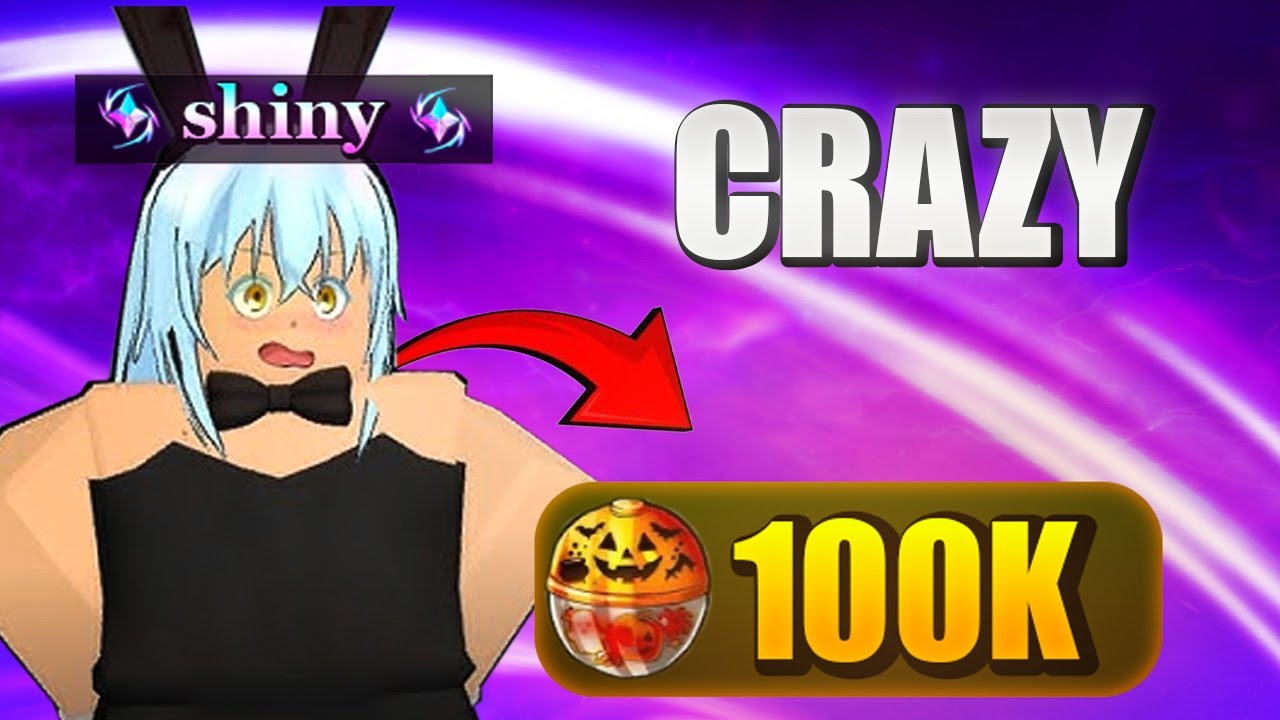 I Opened 100k Capsules For Shiny Rimuru In Anime Last Stand! - YouTube