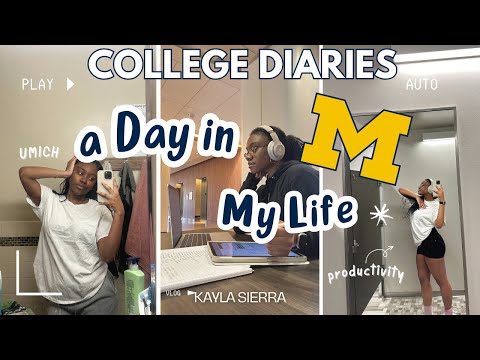 A Day in My Life at University of Michigan | College Vlog & Productive Day at UMICH