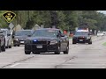 Responding With Speed - 2 O.P.P. Dodge Chargers - Lights & Sirens