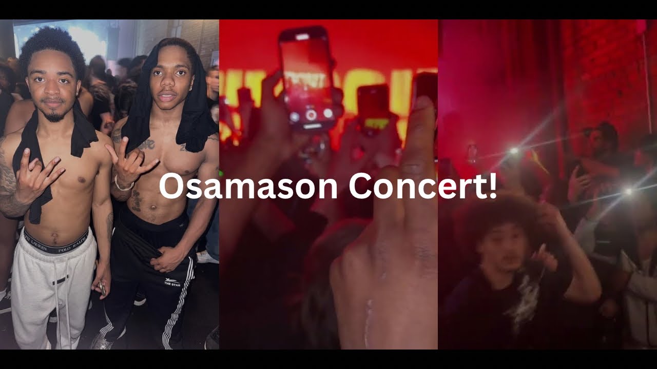 MOSHPITS WAS GOING CRAZY AT THE LIL O (Osamason) CONCERT! #vlog # ...
