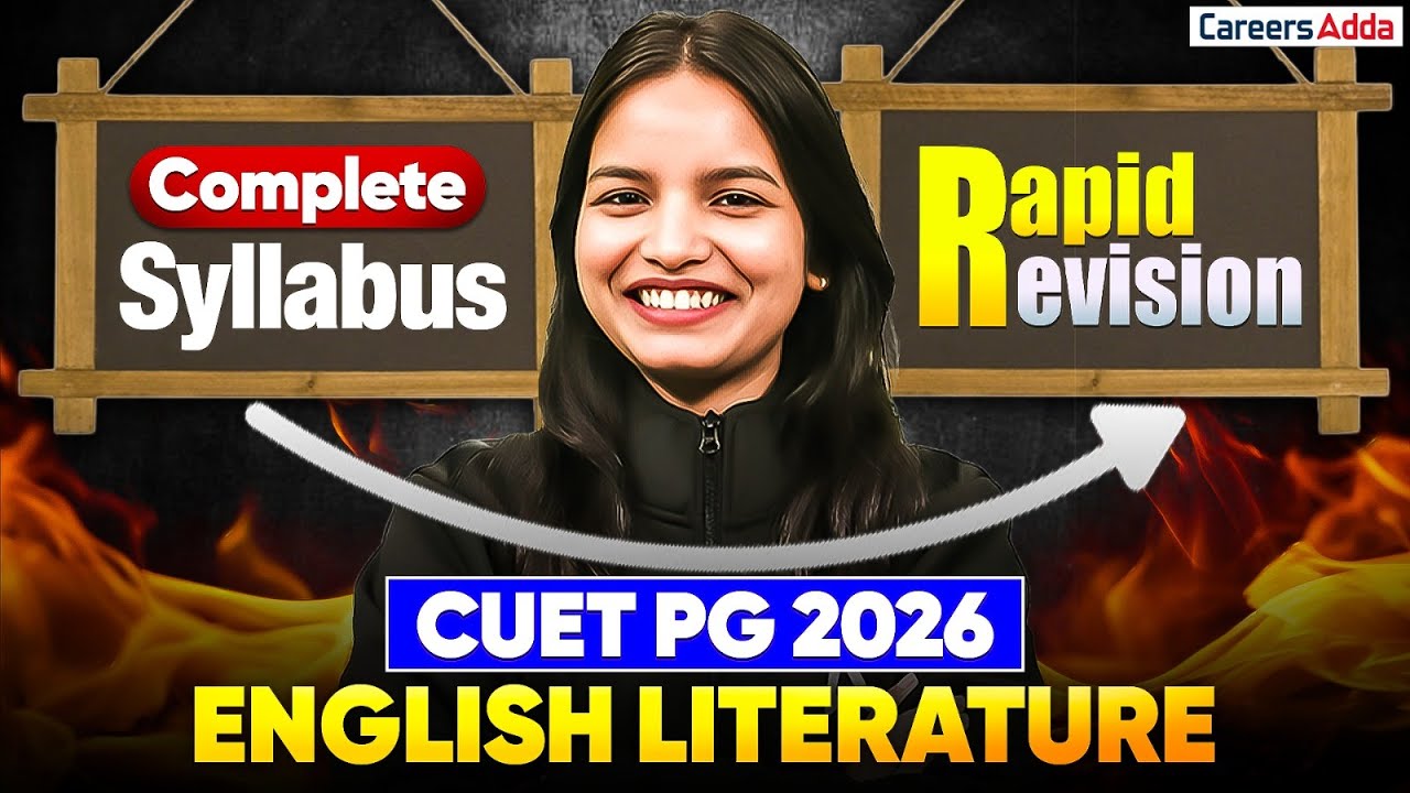 CUET PG English Literature 2026 | Complete Syllabus Rapid Revision ...
