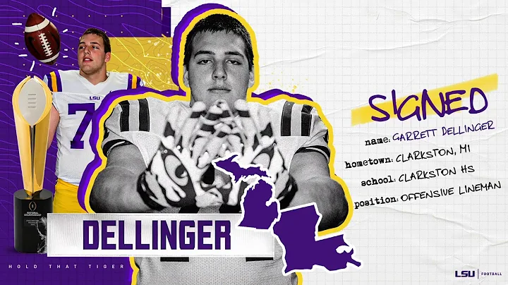 Garrett Dellinger - LSU Signee Highlights