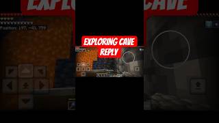 Replay minecraft cave exploring #minecraft #shorts