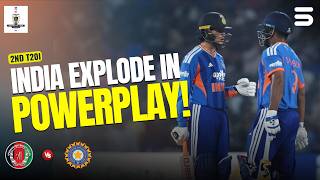 2nd Innings Powerplay | AFG vs IND | Match 02 | T20I Series 2026 | M9N1J