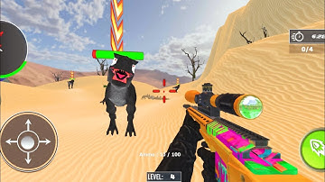 Wild Dinosaur Hunting Games Android Gameplay #2