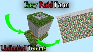 ULTIMATE Raid Farm Tutorial in Minecraft! 🔥 Unlimited Totems, Emeralds &amp; XP