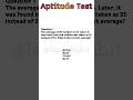 Aptitude Test Job Interview Test #aptitude #interview #aptitudetests #job2025