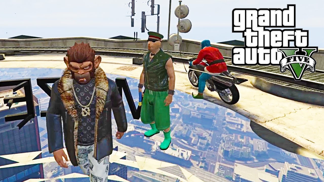 GTA 5 Online - Glitching Inside Maze Bank! (Funny Moments)
